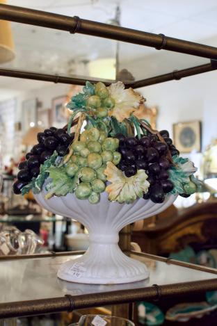Italian grape topiary
