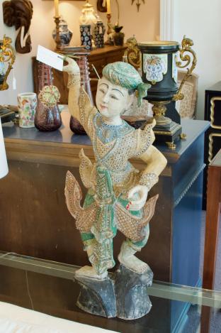 Large resin Thai lady