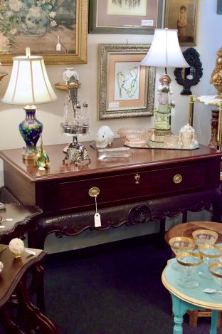 19th century carved mahogany sideboard