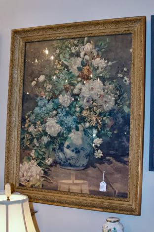 Antique framed Auguste Renoir print