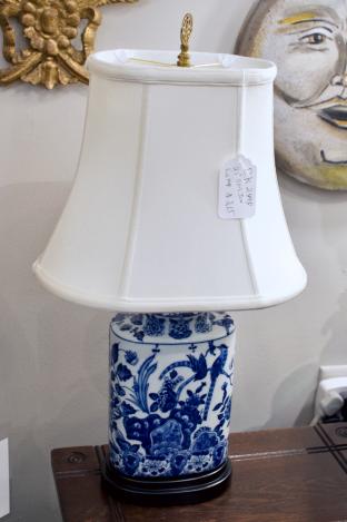 21” oval jar lamp