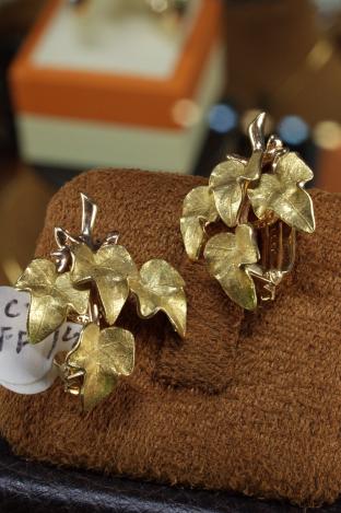 Vintage 14K gold Tiffany & Co earrings