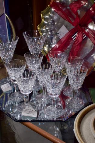 Waterford sherry glasses (8)