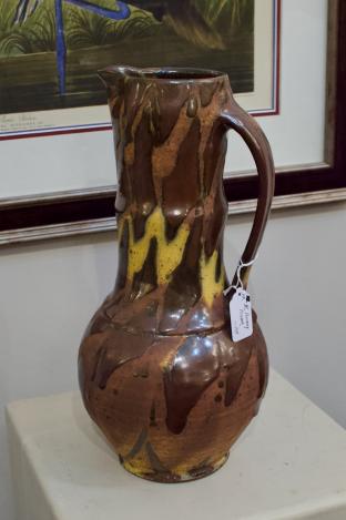 NC pottery pitcher