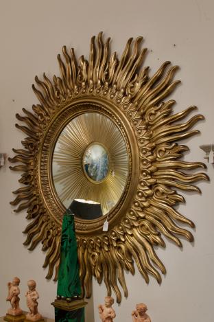 Sunburst mirror