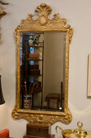 Giltwood mirror