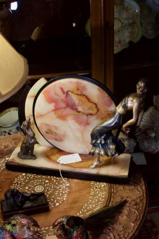 Salvatore Melani Dancer & the Dog sculpture
