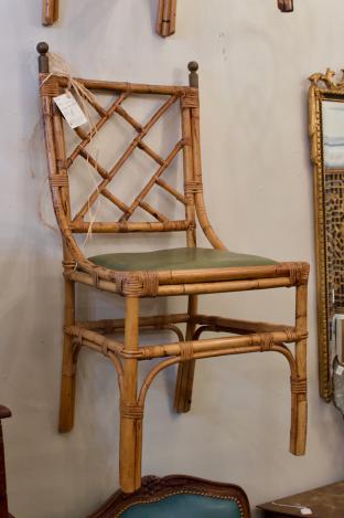 1940s Chinese Chippendale chairs