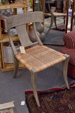 Painted Kismos chair - as is