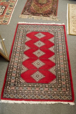 Semi antique Bokara rug - hand made
