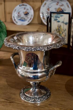International silver champagne bucket