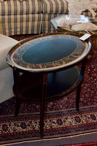 Two tiered beautiful coffee table
