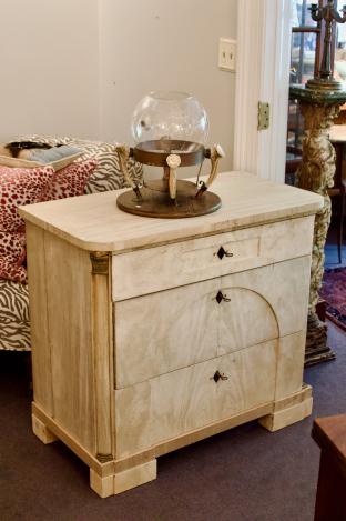 Biedermeier late 18th century chest of drawers