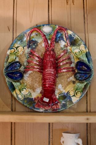 Lobster decorative plate