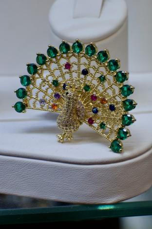 Peacock ring