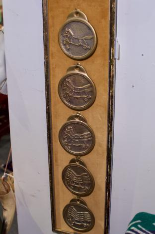 Korean medallions - set of 5