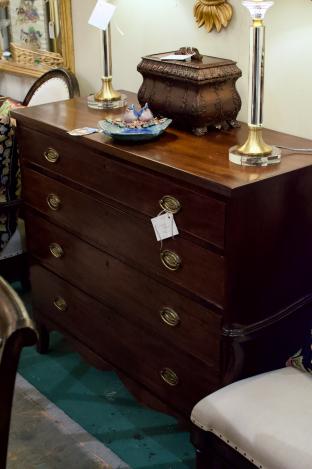 Mahogany chest