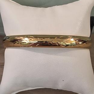 Mid-Century Gold Filled Hinged Bangle