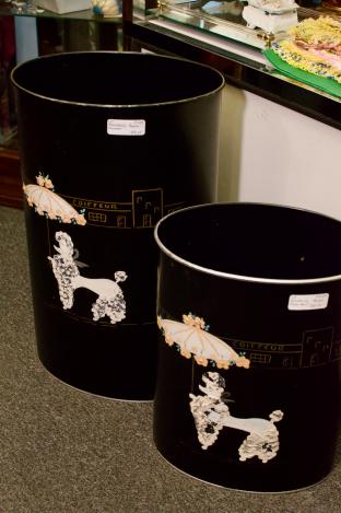 Ransburg poodle hamper
