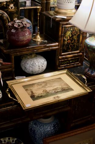 Brass ship tray