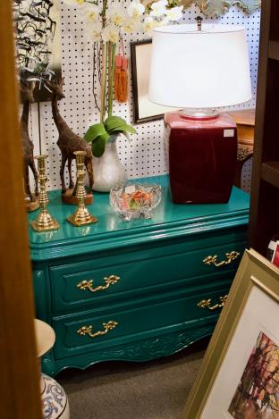 Pair of lacquered Bombay stands