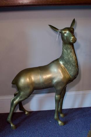 Brass deer
