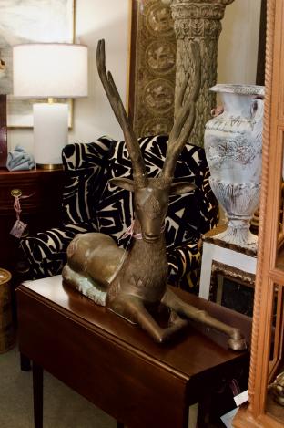 Brass deer