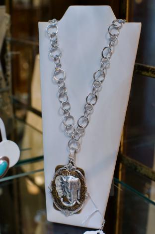 Sterling / bronze elephant enhancer