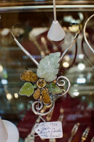 Sterling brooch / necklace - “The Dreamer”