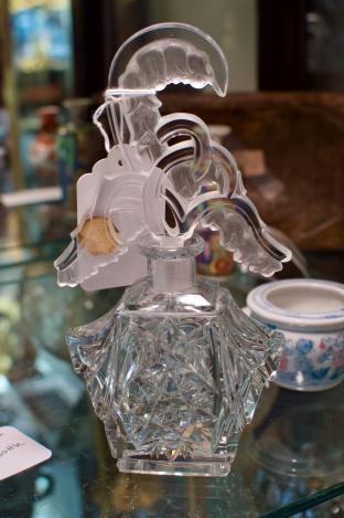 1920s Czech Irving Rice perfume bottle