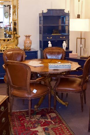 Drexel table & Ethan Allen chairs