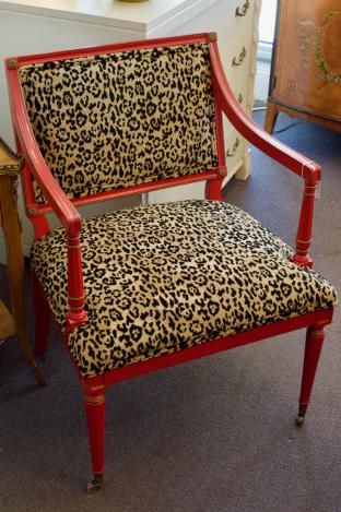Pair of regency arm chairs