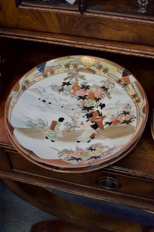Japanese Kutani plate - Meiji era