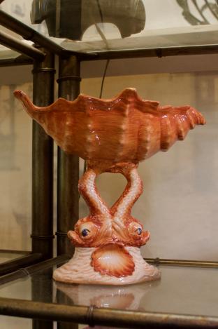 Chelsea House dolphin / fish cornucopia