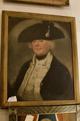 Naval officer circa 1780 - 1801 oil on canvas