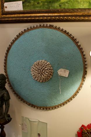 Extravagant bead African art