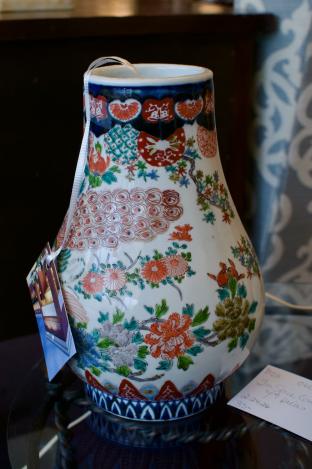 Japanese Imari style vase