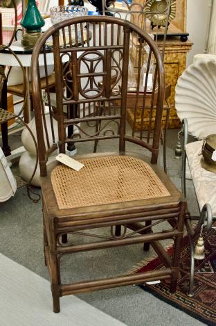 20th century Brighton pavillion bamboo chair
