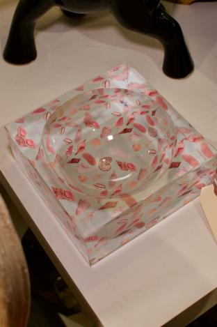 Acrylic aura bowl - sealife