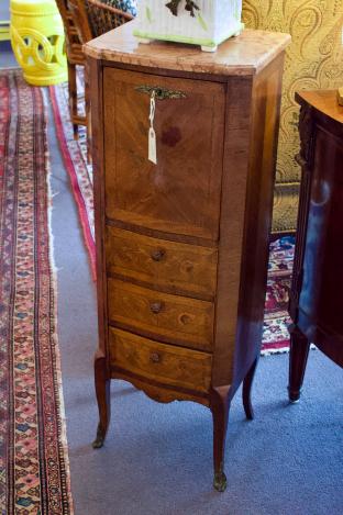 Louis XV marquetry secretary