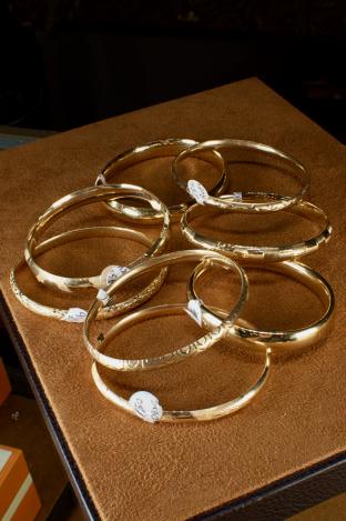 Collection of vintage bangles