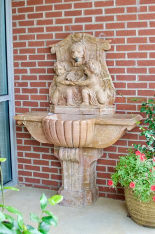 Marble fountain