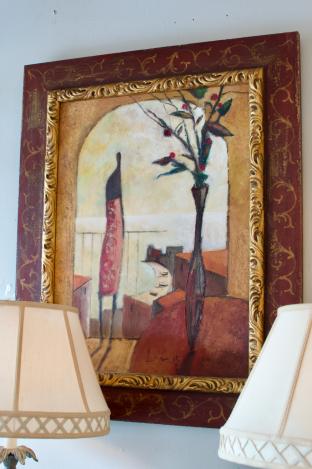 Brisa Junto al Mar. Breeze by the sea. Oil on canvas