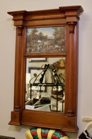 Wood mirror