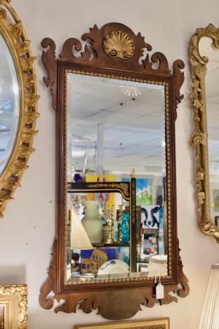 Vintage Henkel Harris Chippendale mirror