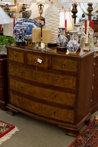 Gorgeous 3 over 3 inlay chest