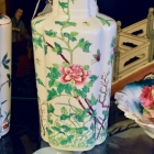 Japanese vase - butterflies & flowers