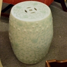 Chinese porcelain garden seat (1 of pair)