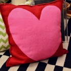 Heart felt pillow - Watson & Co