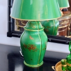 Green lamp - 1 of pair